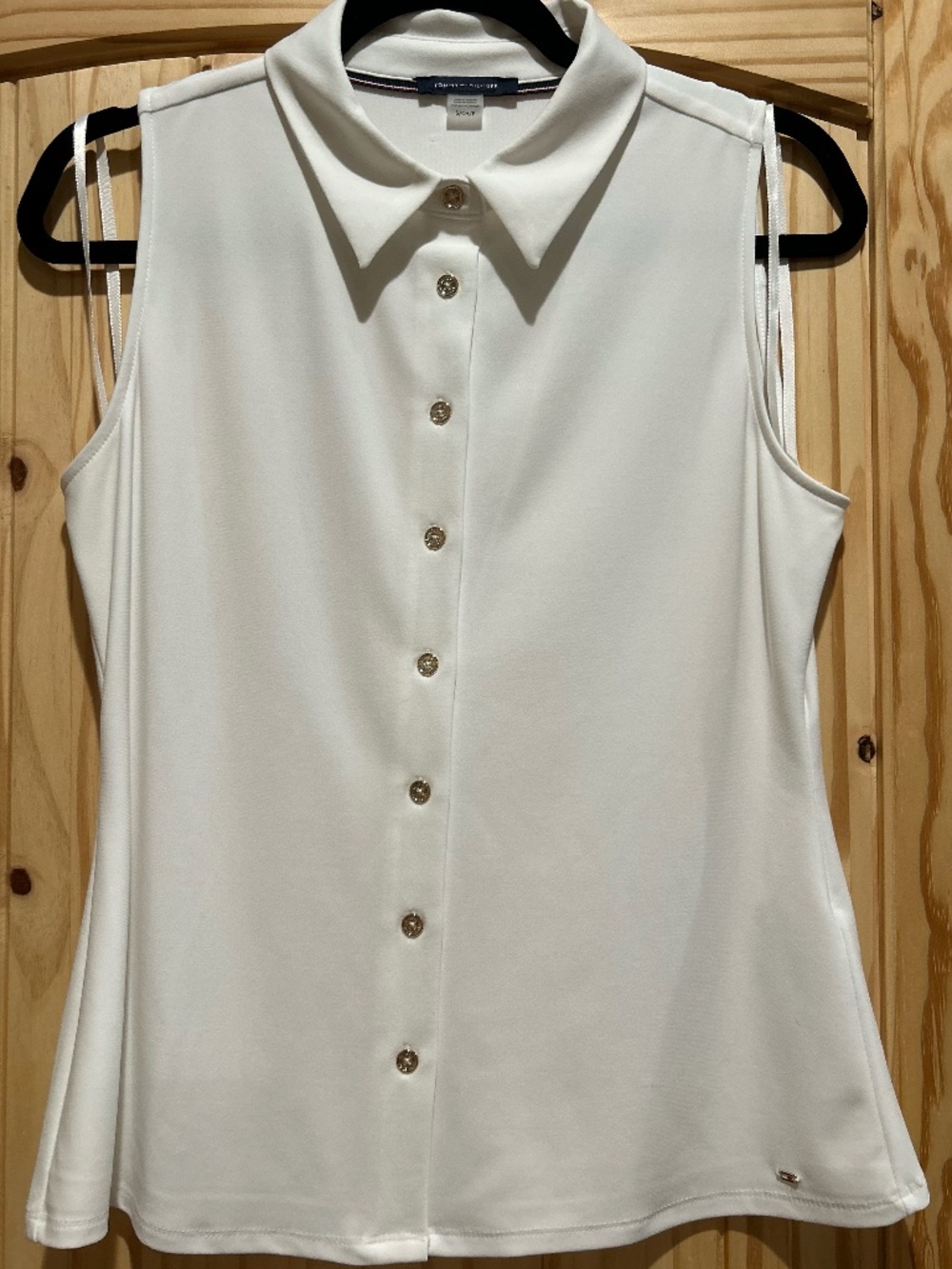 White Tommy Hilfiger Botton up Blouse